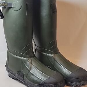 Scent-Free Rubber Boots Waterproof Mens Sz 11 Itasca 656919 NEW Broken Buckle